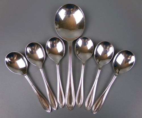 Vintage dessert fruit spoon - vintage,