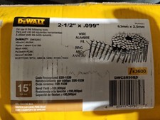 Dewalt 15 Degree Coil Framing