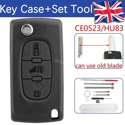 Flip car key fob case - car,