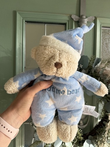 Mothercare blue bedtime bear - blue,