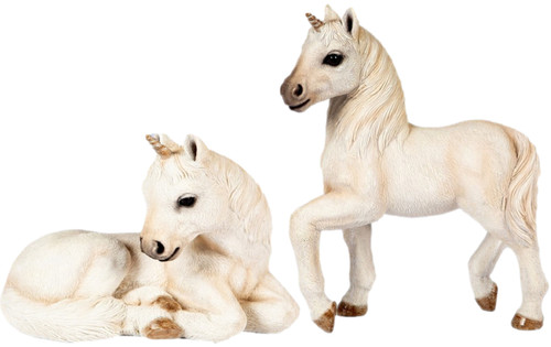 Unicorn garden ornament - garden, home