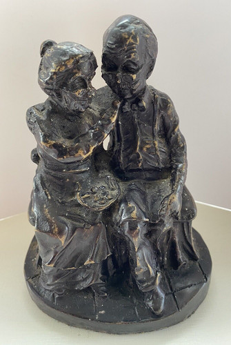 Bronze finish cold - finish, resin