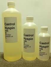Castrol Hyspin AWS 46. EMCO Maximat Super 11 Headstock & Gearbox Oil. Free Post.