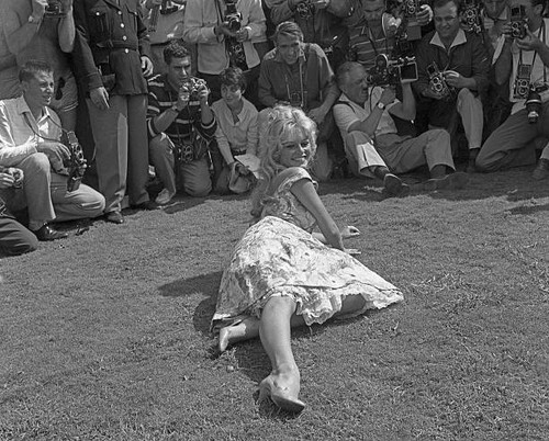 Brigitte bardot lying the - on,