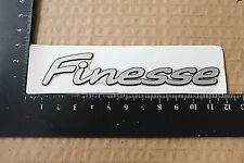 'FINESSE' CAR STICKER TRANSFER DECAL BADGE - Unknown application, vintage