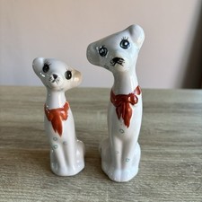 Vintage Ceramic White Sitting