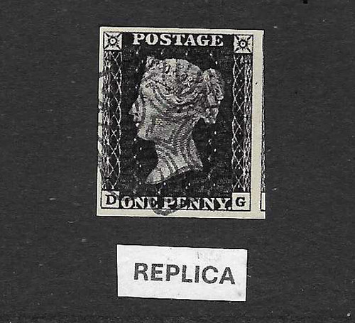 1840 black ex - gb:, black:
