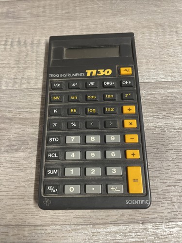 Texas instruments t130 1986 - texas,