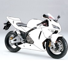 Unpainted Motorcycle Fairing