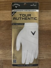 Callaway Tour Authentic Golf Glove Men's Left Cabretta Leather RRP £22+ Size L