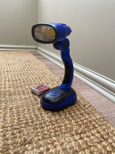Blue portable battery powerd - battery,
