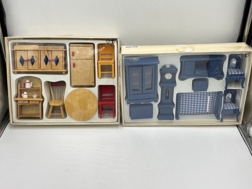 Dolls house furniture sets - house,