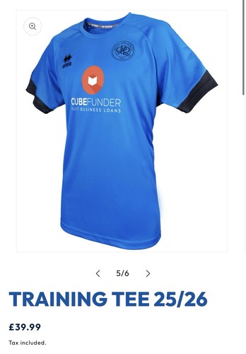 Qpr training top men - qpr,