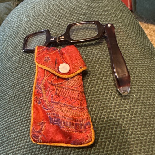 Antique hong kong folding - hong,