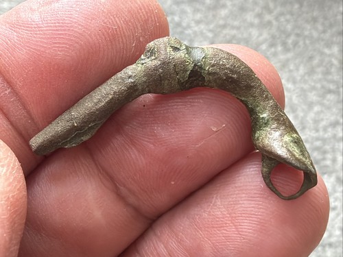 Celtic bronze tene brooch - celtic,