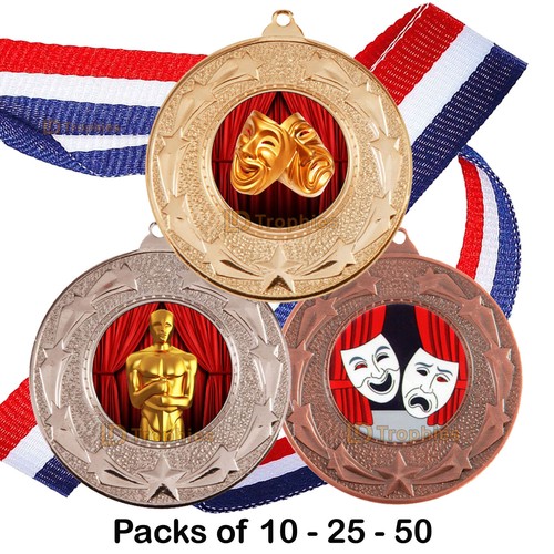 Drama medals ribbons - drama,