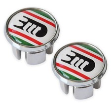 3TTT Chrome Handlebar Caps Bar