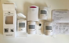 Security driveway monitor with 2 extra PIRs