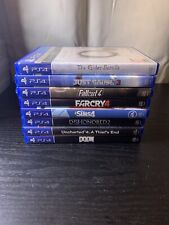 Job lot x8 games PS4