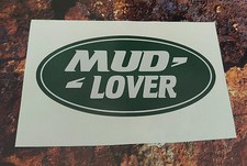 Mud Lover Decal, funny  Style