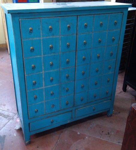 Antique apothecary cabinet - antique,