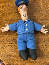 Postman Pat Rare 2008 Soft Body  8"
