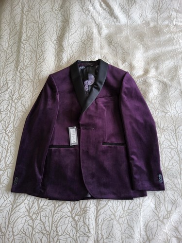 Mens plum jacket velvet - mens,