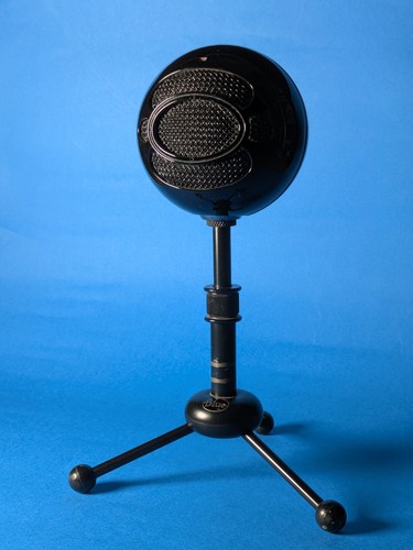 Blue snowball usb mic black - blue,