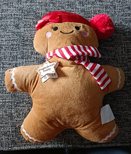 Gingerbread man teddy - teddy, plush