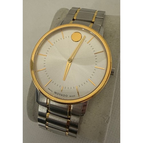 Movado men silver - silver, dial