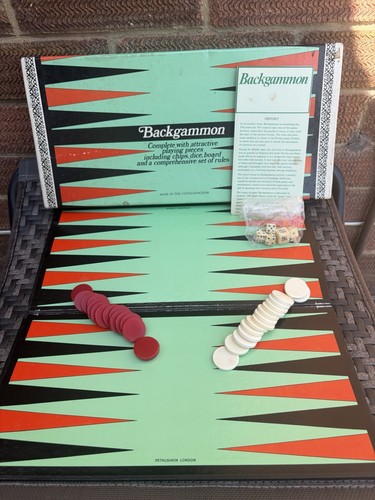 Vintage petrushkin backgammon - vintage,