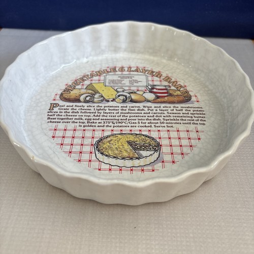 Retro flan dish - , 18cms