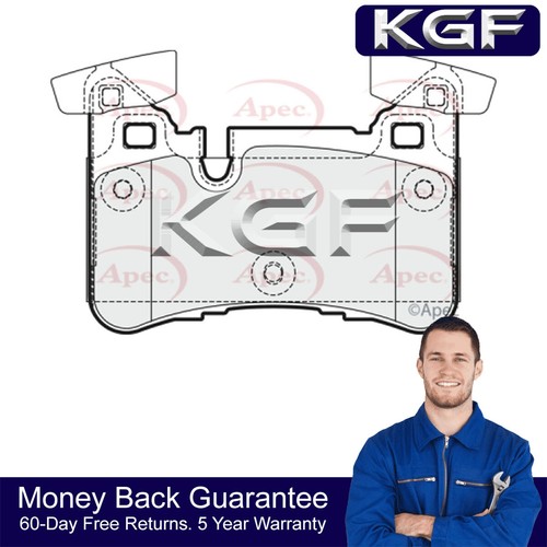 Kgf rear brake pads set - brake,