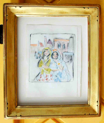 Taos new mexico watercolor - taos,,