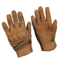 Mil-Tec Nomex Reinforced Gloves Coyote Combat Action Airsoft Cadet Security