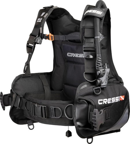 Cressi solid plus bcd black - solid,