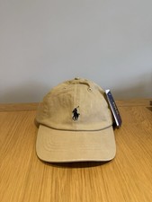 Ralph Lauren Cap - Beige - Brand New With Tags
