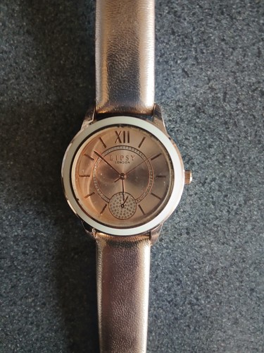 Lipsy ladies watch with rose - lipsy,