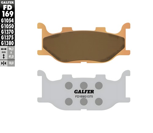 Brake pads set - pads,
