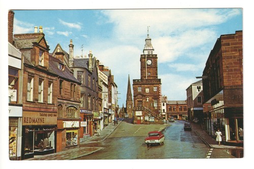 Dumfries the mid steeple - dumfries, mid-steeple