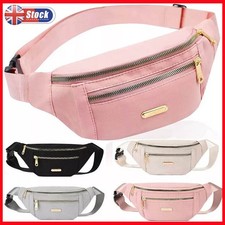 Ladies Womens Bum Bag Waist Fanny Pack Holiday Travel Wallet Money Belt Bumbags