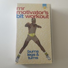 MR MOTIVATOR - BUMS, LEGS & TUMS WORKOUT VHS VIDEO. EAN: 044008871033. Cert.E.