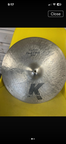 Zildjian custom dark crash - zildjian,