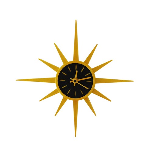 Mid century modern - mid, sunburst