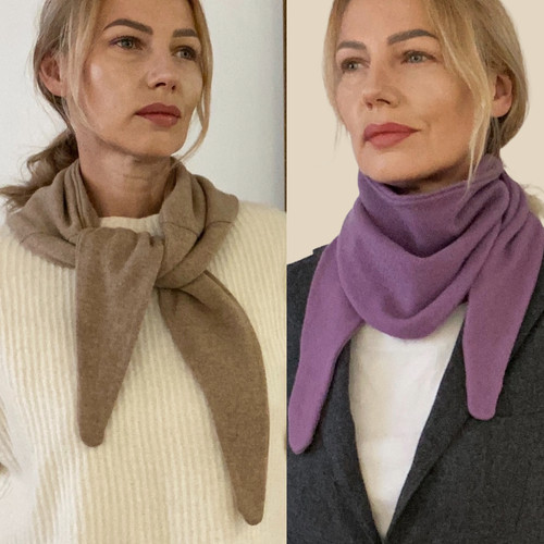 100 cashmere triangle - 100%, scarf