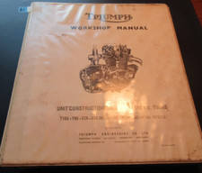 Triumph Workshop Manual Unit