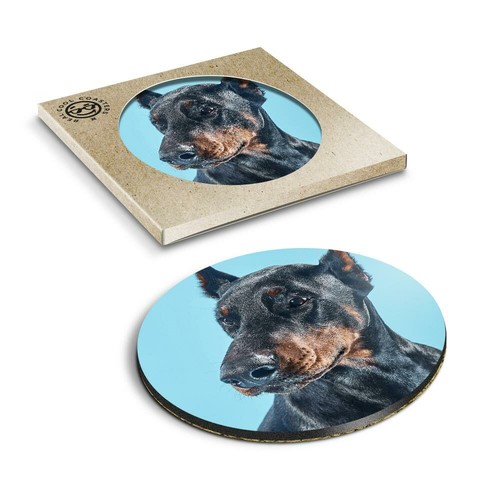 Boxed round coasters - x,