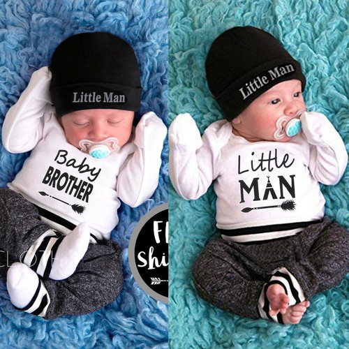 3pcs newborn kids baby boy - kids,