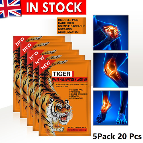 Tiger knee pain relief - pain, patch