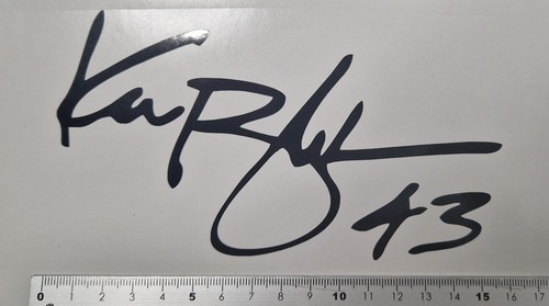 Ken block signature - ken, 43